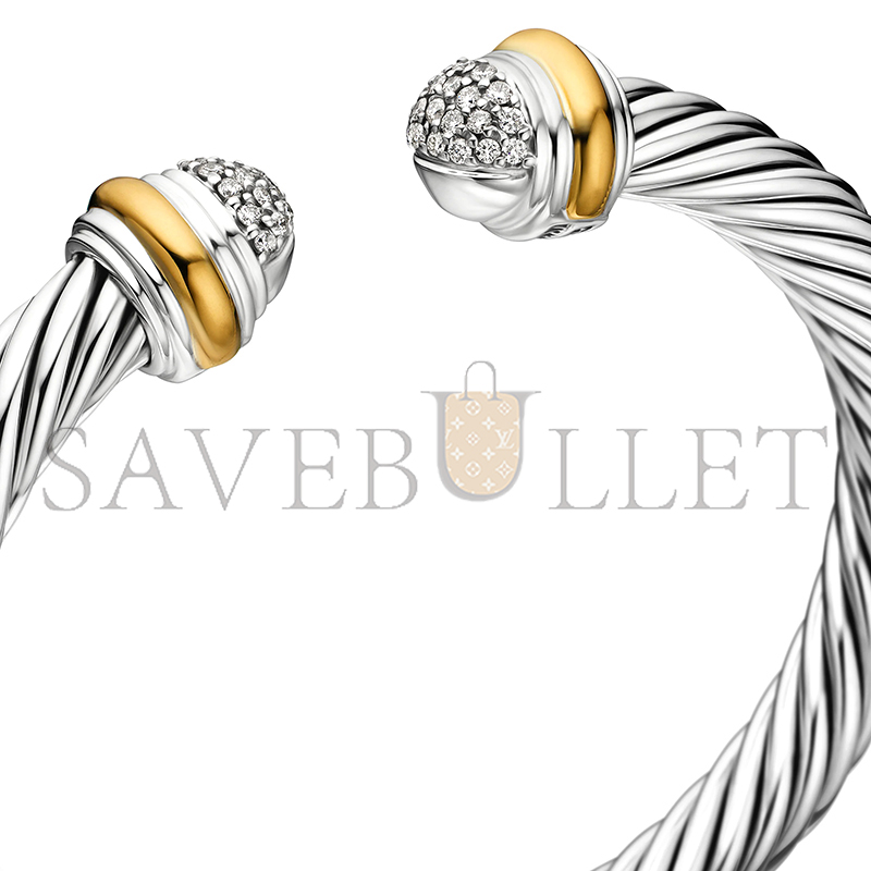 dau1d Yvrm*n classic cable bracelet 7mm b06561 s8adi